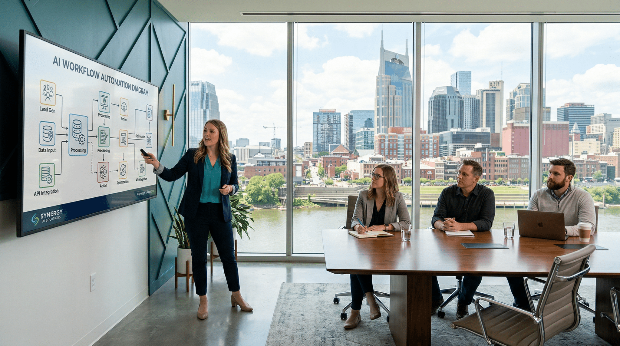 Nashville business implementing custom AI development solutions for operational efficiency