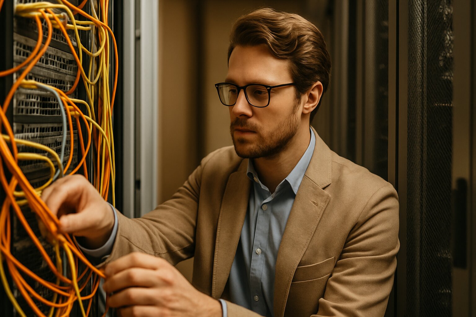 Network Management — illustration for it support nashville