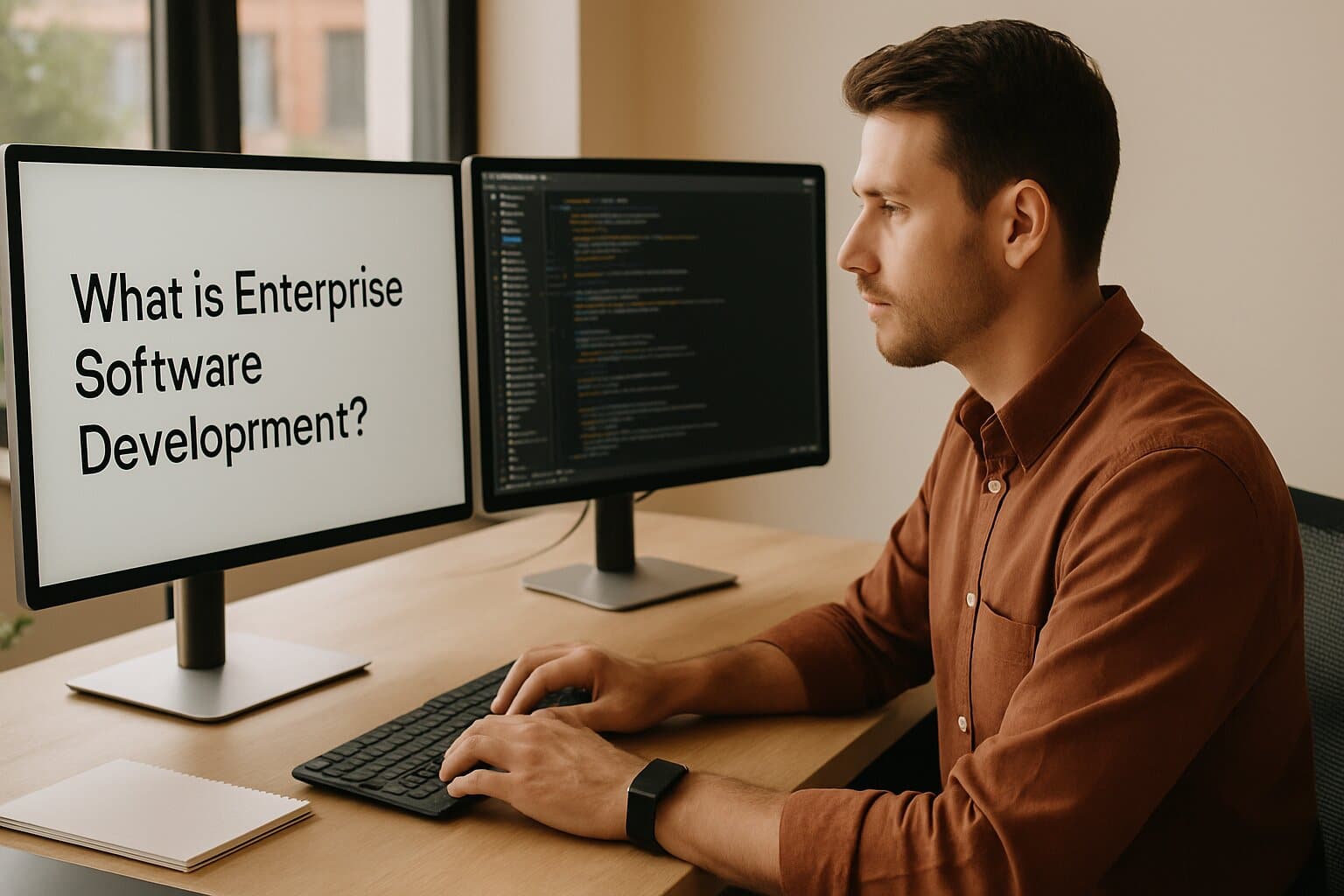 What is Enterprise Software Development? — illustration for enterprise software development