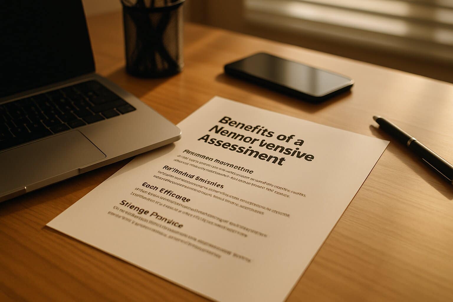 Benefits of a Comprehensive Network Assessment — illustration for Assessing Network Security to Protect Your Business