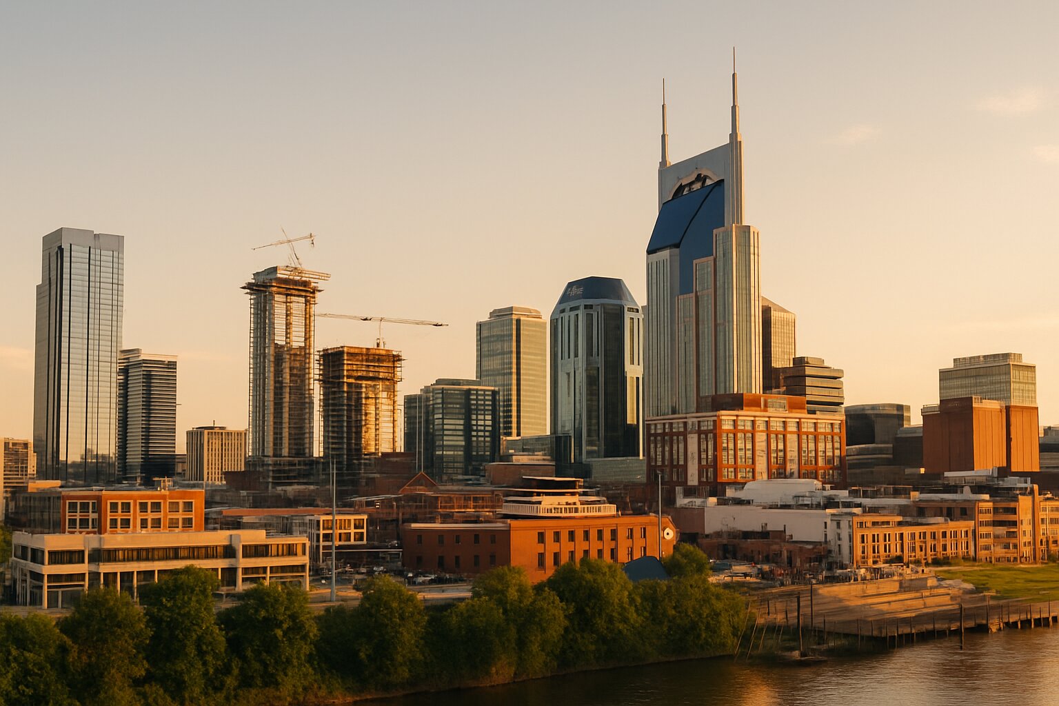 Nashville's Dynamic Growth — illustration for Nashville ranked world's fastest