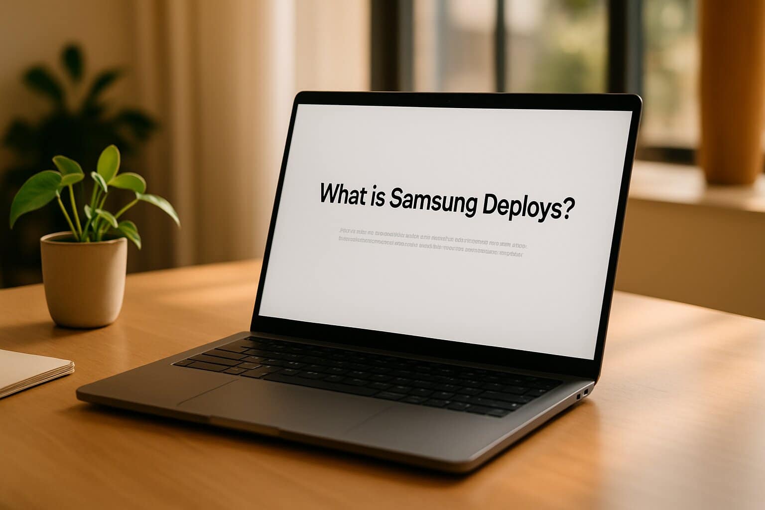 What is Samsung Deploys? — illustration for Samsung deploys