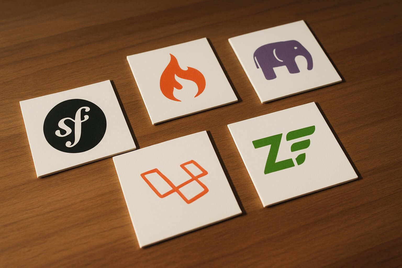 Popular PHP Frameworks and Tools — illustration for php web development services