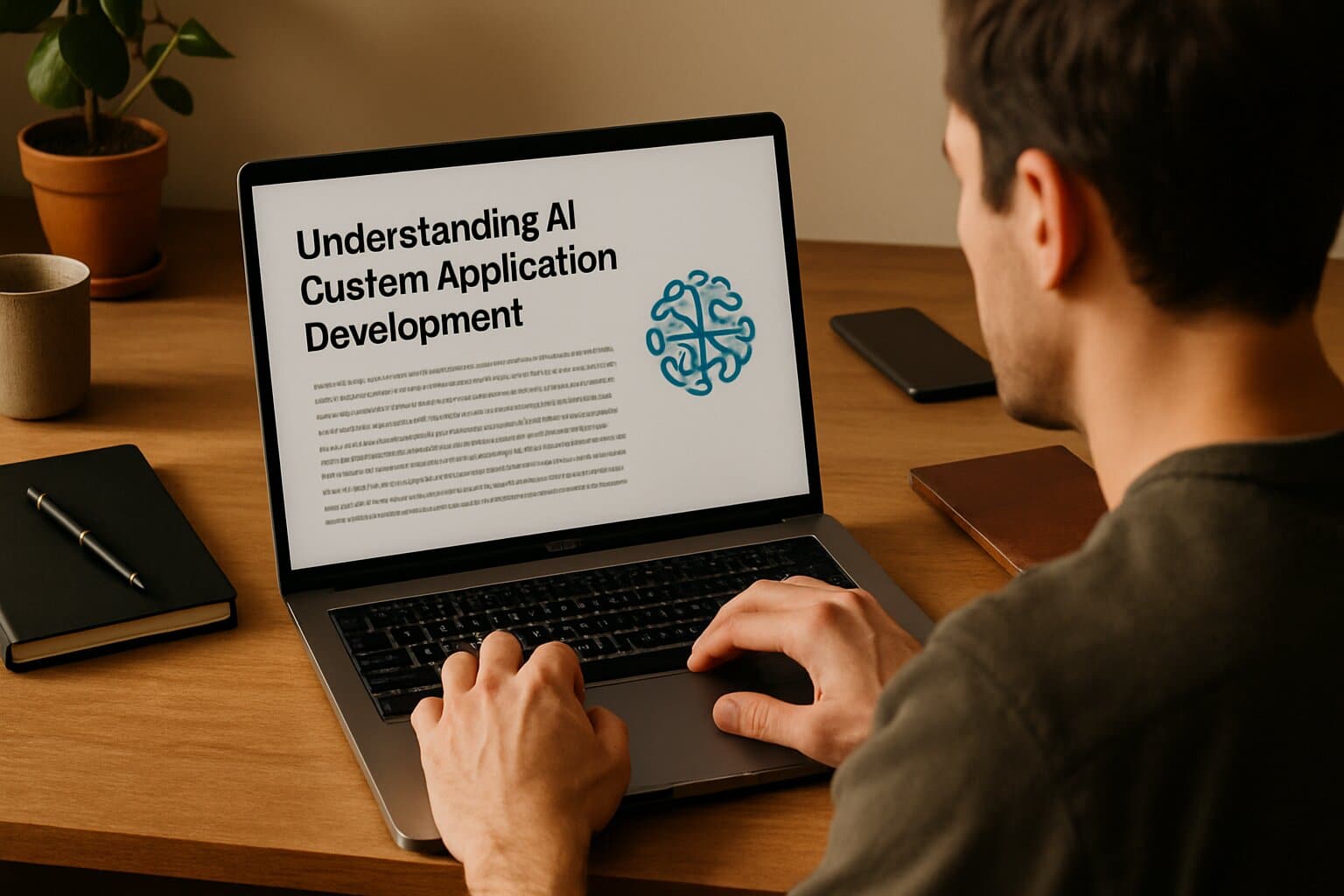 Understanding AI Custom Application Development — illustration for ai custom application development